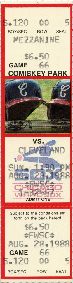 Game #2011 (Aug 28, 1988)