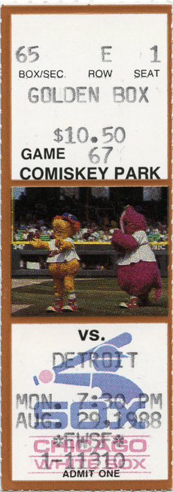 Game #2012 (Aug 29, 1988)