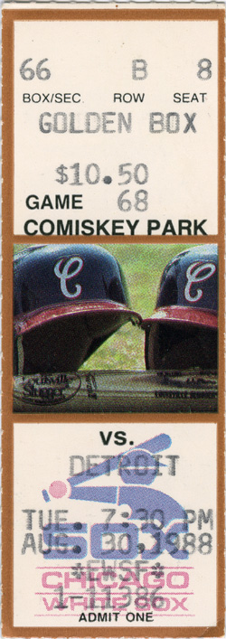 Game #2013 (Aug 30, 1988)