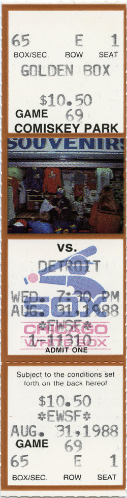 Game #2014 (Aug 31, 1988)