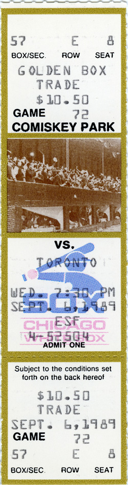 Game #2121 (Sep 6, 1989)