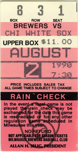 Game #2224 (Aug 2, 1990)