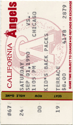 Game #2250 (Sep 1, 1990)