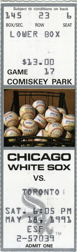 Game #2307 (May 18, 1991)