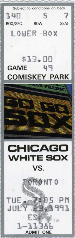 Game #2357 (Jul 23, 1991)