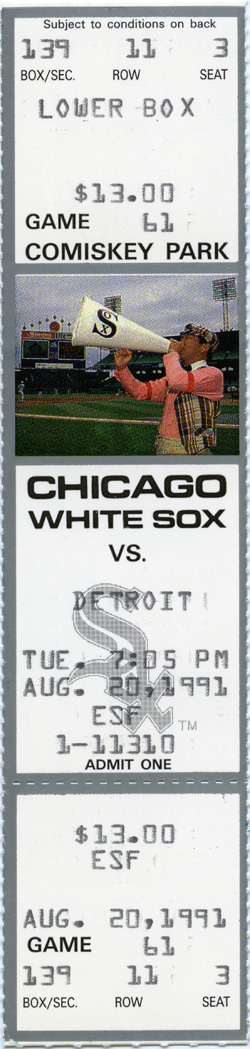 Game #2377 (Aug 20, 1991)