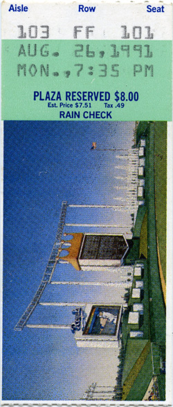 Game #2380 (Aug 26, 1991)