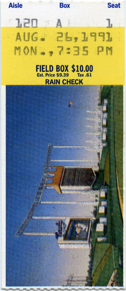 Game #2380 (Aug 26, 1991)