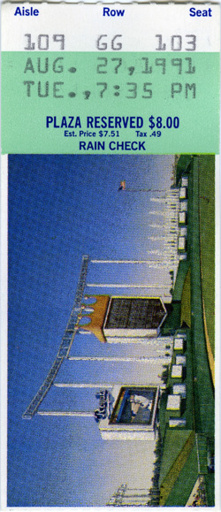 Game #2381 (Aug 27, 1991)