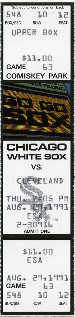Game #2383 (Aug 29, 1991)