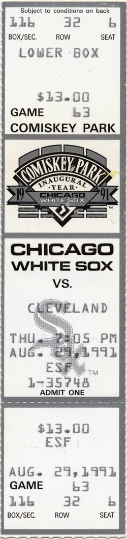 Game #2383 (Aug 29, 1991)