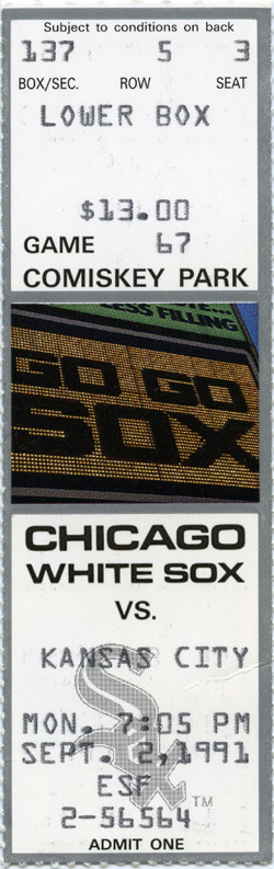 Game #2387 (Sep 2, 1991)