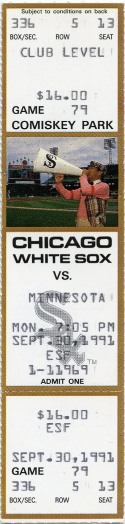 Game #2406 (Sep 30, 1991)