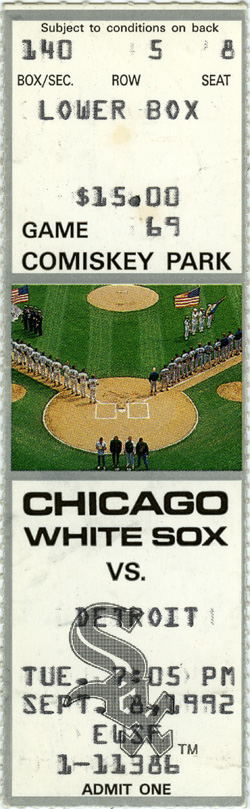 Game #2462 (Sep 8, 1992)