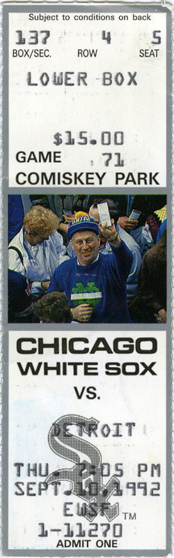 Game #2463 (Sep 10, 1992)