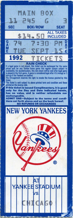 Game #2468 (Sep 15, 1992)