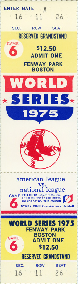 Post Season Game (Oct 21, 1975)
