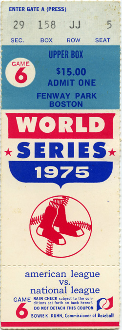 Post Season Game (Oct 21, 1975)